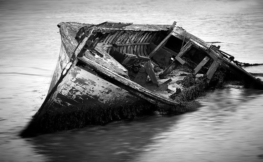 River Boats 026 
 River Boats East of Englen 
 Keywords: River, Boats, Broken Boats, Derelect Boats, Art images of Boats