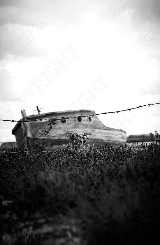 River Boats 021 
 River Boats East of Englen 
 Keywords: River, Boats, Broken Boats, Derelect Boats, Art images of Boats