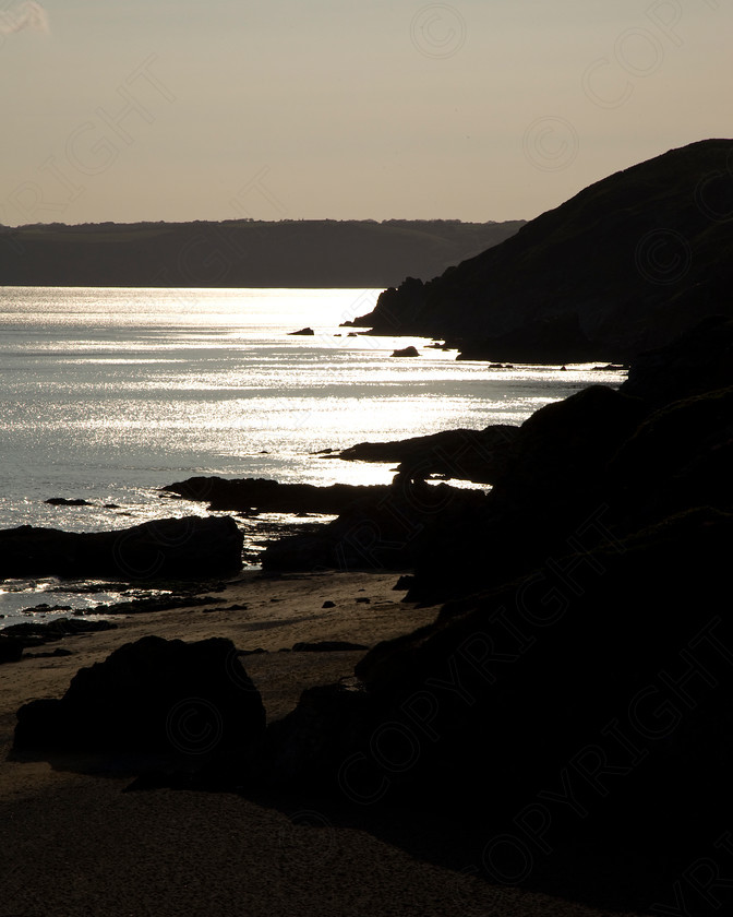 Hemmick Beach Cornwall 115 
 Images of Cornwall 
 Keywords: Cornwall Hemmick Beach Sea Sand rocks