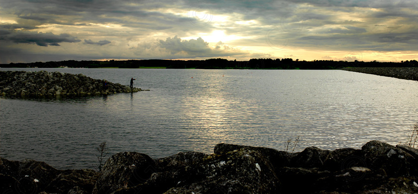 Rutland Water Sunset 1 
 B0007P 0077 
 Keywords: countryside, fishing, river, rutland, water, scene, sky